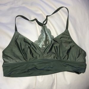 Aerie Satin & lace bralette